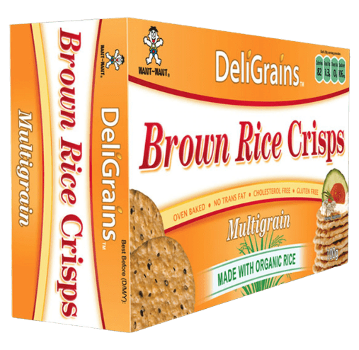 multigrain brown rice crackers
